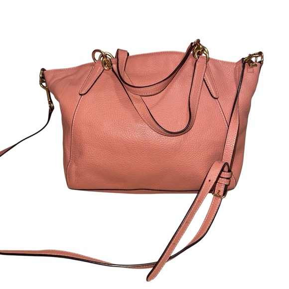 Coach Blush Leather Shoulder Bag - Picture 6 of 13